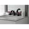 Kingston Brass KS4980CKL Widespread Bathroom Faucet with Brass Pop-Up, Matte Black KS4980CKL - alternate 4